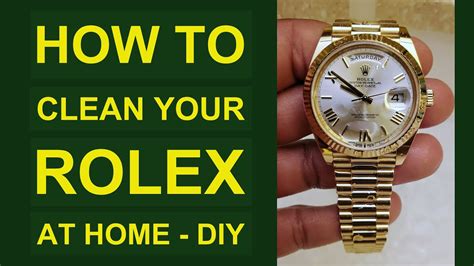 how often does a rolex day date need cleaning|how to care for rolex.